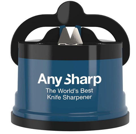 AnySharp World's Best Knife Sharpener with PowerGrip